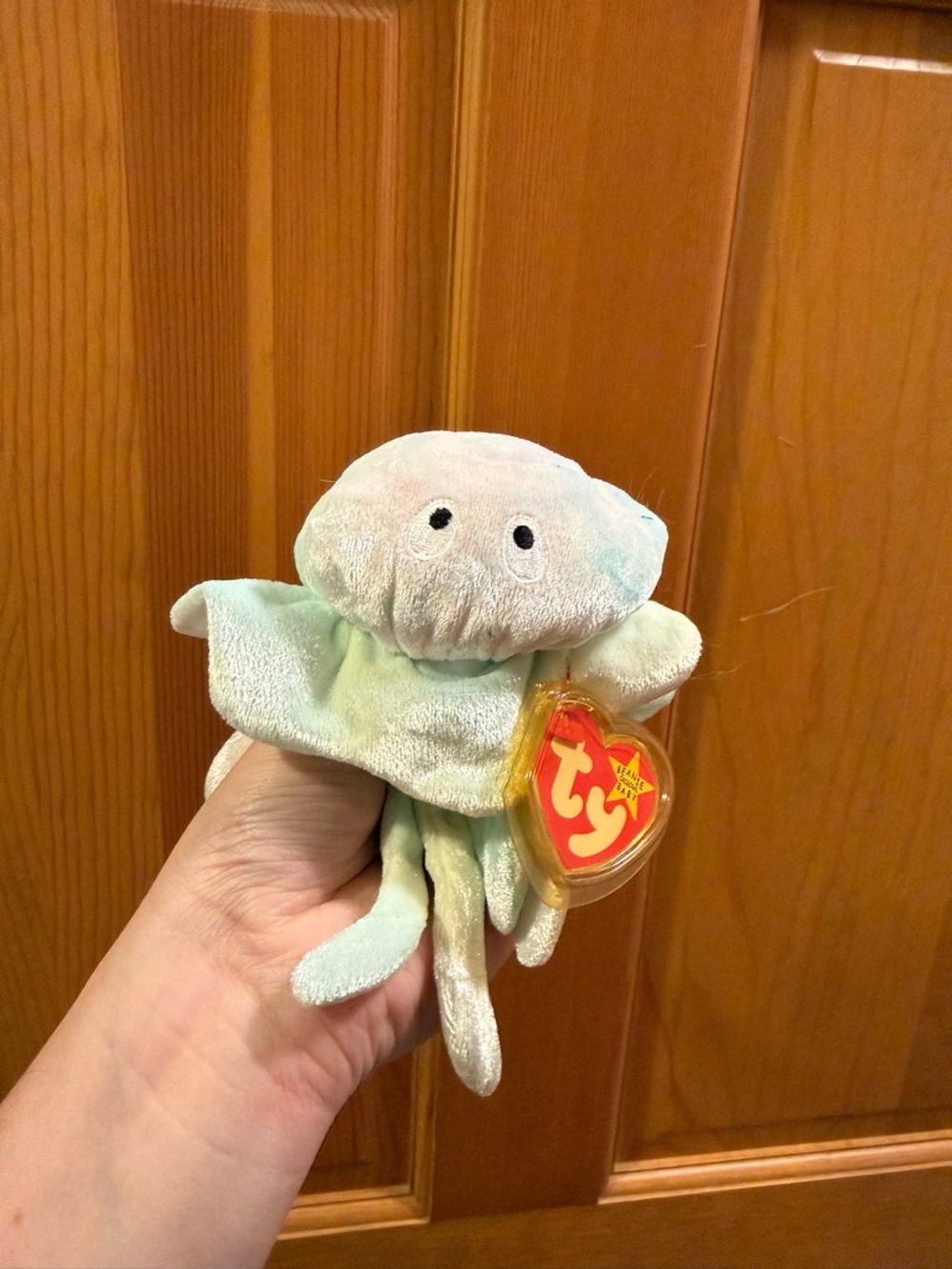 Ty Beanie Baby Goochy the Jellyfish Plush - vintage 1998 with tags